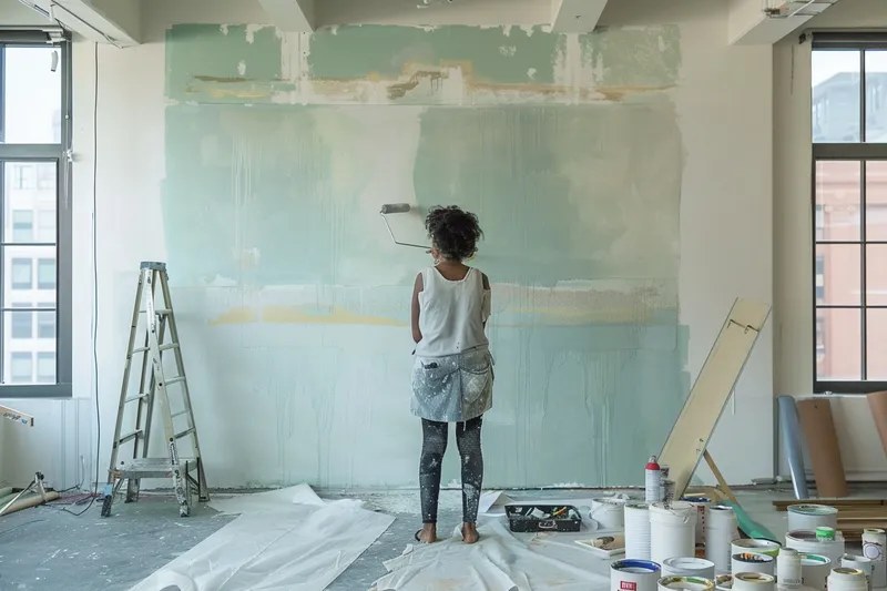 cómo pintar una pared ya pintada: consejos de expertos