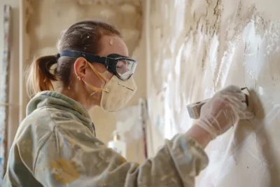 como lijar una pared para pintar