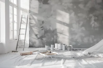 como pintar una habitacion moderna
